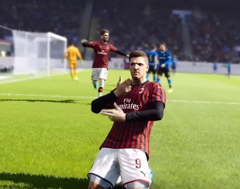 Tak będzie WYGLĄDAŁ Krzysztof Piątek w grze PES 2020